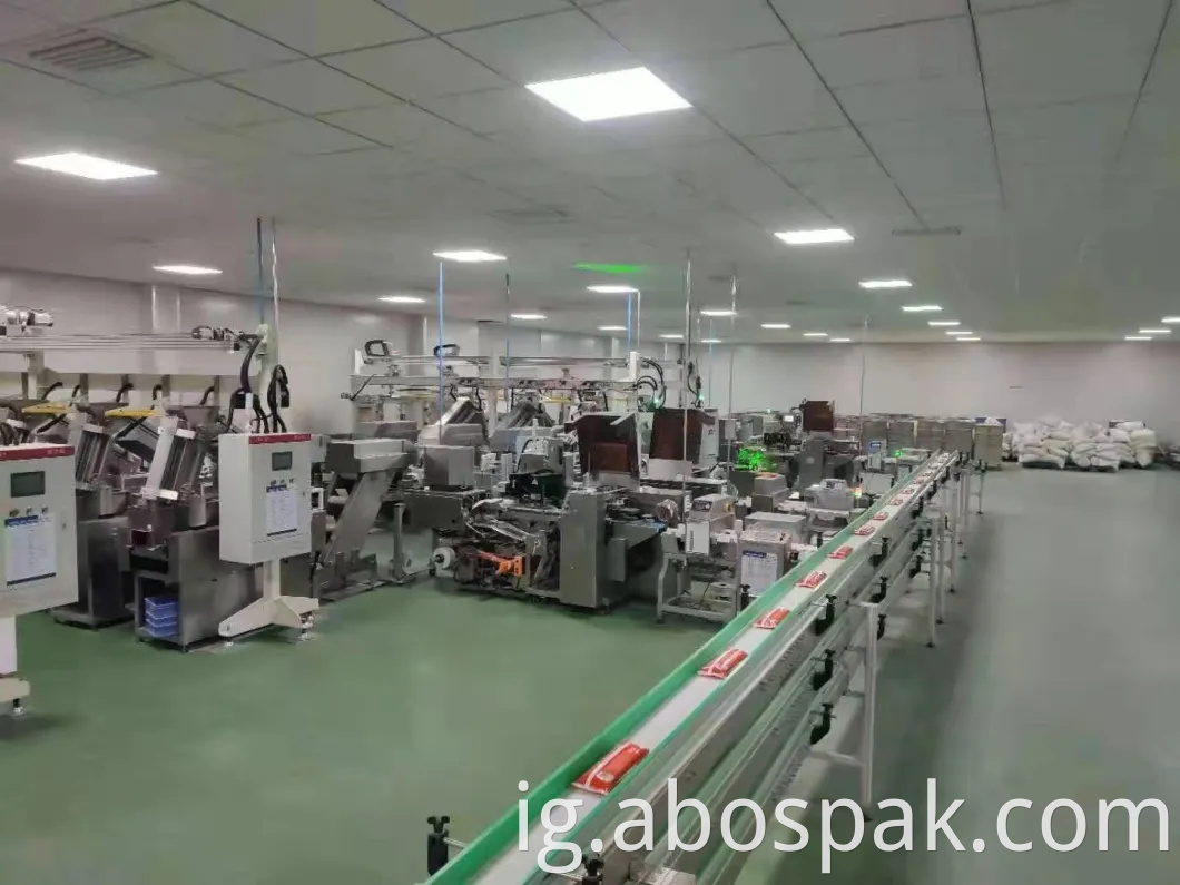 Spaghetti Pasta Flow Food Plastic Akpa Pouch Filling na Machine Packing Machine